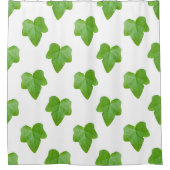 アイビーリーフパターン シャワーカーテン (正面)