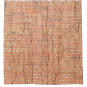 アイビー付きレンガ#1 #wall #decor #art シャワーカーテン (正面)