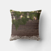 アイビー&ストリングライツメイソンジャールファームハ素朴ウス クッション (裏面)