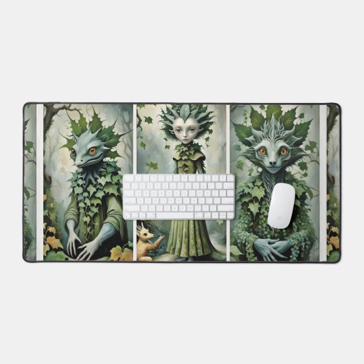 アイビー デスクマット (キーボード&マウス)