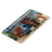 アイビー&パーカーの誕生日マグネット – Cat / Kitten マグネット (左側)