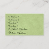 アイビー・リーグ 名刺 (裏面)