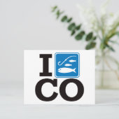 アイフィッシュコロラド州 – CO ポストカード (スタンド正面)