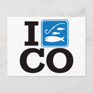 アイフィッシュコロラド州 – CO ポストカード