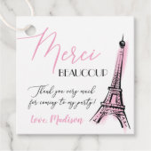 アイフェルトワーパリパリパリ誕生日サンキュー フェイバータグ (正面)