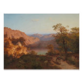 アイフェル地方の風景 (1843) – ハインリヒ・フンク ポスター (正面)