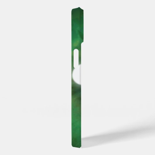 アイフォンクールグリーンアイアイアイアイアイリスアイボールクローズアップスリム Case-Mate iPhoneケース (裏面 / 右)