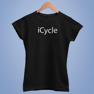アイフォンパロディカッコいいおもしろいサイクリング自転車 Tシャツ