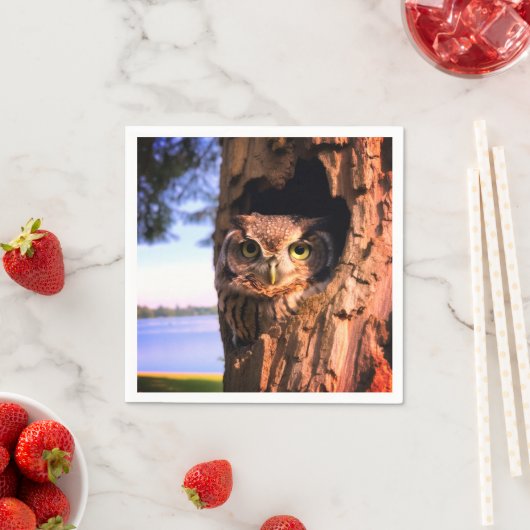 アイフクロウ スタンダードカクテルナプキン (インサイチュ)