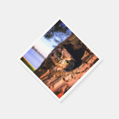 アイフクロウ スタンダードカクテルナプキン (角)