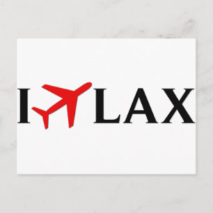 アイフライLAX -ロサンゼルス空港国際的 ポストカード