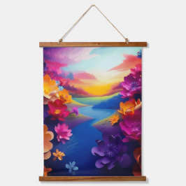 アイフラワーデザイン 吊り下げ型タペストリー