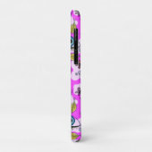 アイフラワーリーフ_紫 Case-Mate iPhoneケース (裏面/左)