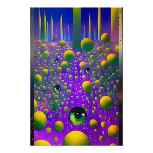 アイフル – Ken Gage Surreal Art ポスター (正面)