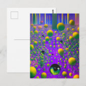 アイフル – Ken Gage Surreal Art ポストカード (正面/裏面)