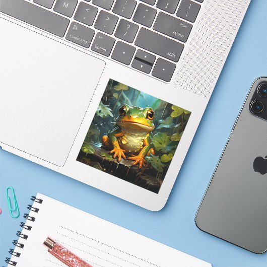アイフロッグ シール (ノートパソコンとiPhone)