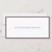 アイブロマイクロブラディングアフターケアシルバーピンク サンキューカード (裏面)