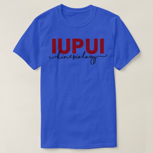 アイプイ運動専攻の学1 Tシャツ (デザイン正面)