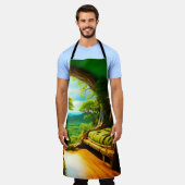 アイベッドルーム エプロン (着用した状態)