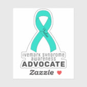 アイベマーク症候群認識度ビニールステッカー シール (シート)