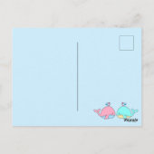 アイホエール・ラブ・ユー・かわいい ポストカード (裏面)