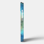 アイホクールン風変わりグブルーアイアイアイアイアイアイリスクローズアップ眼球 Case-Mate iPhoneケース (裏面 / 左)