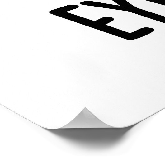 アイホッケーおもしろいアイスホッケースポーツパン ポスター (角)