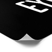 アイホッケーおもしろいアイスホッケースポーツプンダークBG ポスター (角)