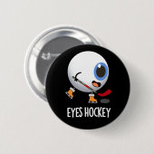 アイホッケーおもしろいアイスホッケースポーツプンダークBG 缶バッジ (正面&裏面)