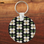 アイボリーつる植物 – キーリング – ボタニカルチャーム (正面)