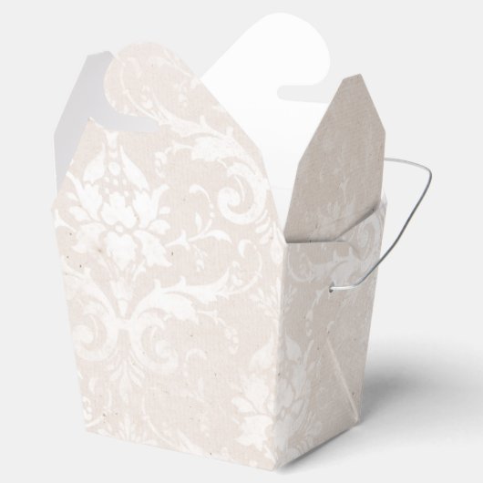 アイボリーとホワイトダグランジマ動揺してスク フェイバーボックス (オープン)