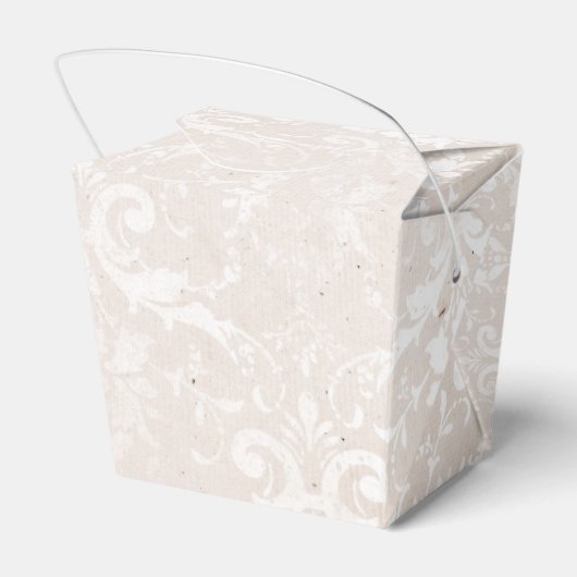 アイボリーとホワイトダグランジマ動揺してスク フェイバーボックス (裏面サイド)