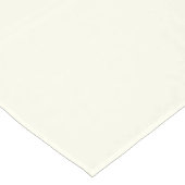 アイボリーと金ゴールドクラウンクレストパーソナライズされた ショートテーブルランナー (コーナー)