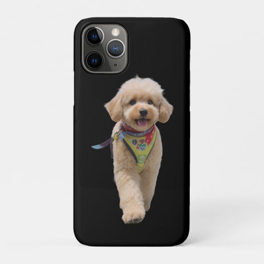 アイボリーのぬいぐるみ子犬 Case-Mate iPhoneケース (裏)