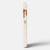 アイボリーのクリーム色の背景幕のボクサーの子犬 Case-Mate iPhoneケース (裏面 / 左)