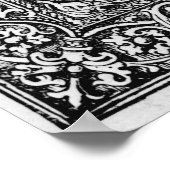 アイボリーのコピーQueen Melisende's Psalter ポスター (角)