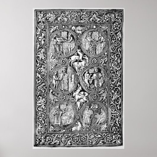 アイボリーのコピーQueen Melisende's Psalter ポスター (正面)