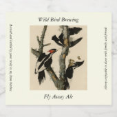 アイボリーのハシミドリ ビールラベル (シングルラベル)