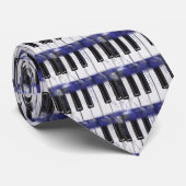 アイボリーのピアノをくすぐって下さい ネクタイ (ロール)