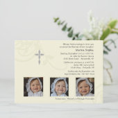 アイボリーの素晴らしさの写真の招待状 招待状 (スタンド正面)