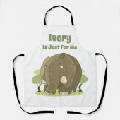 アイボリーは僕のためだ エプロン (正面)