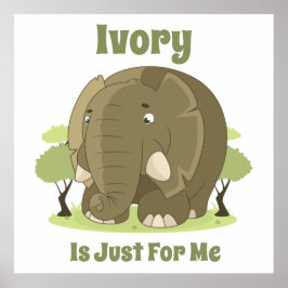 アイボリーは僕のためだ ポスター