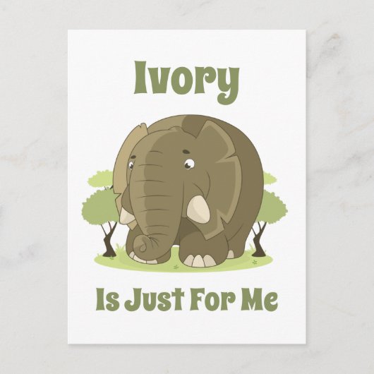 アイボリーは僕のためだ ポストカード (正面)