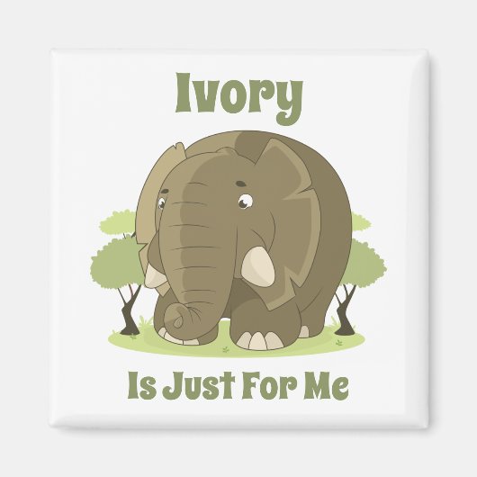 アイボリーは僕のためだ マグネット (正面)