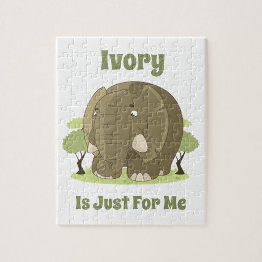 アイボリーは私のためだけにパズル ジグソーパズル (縦)