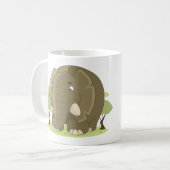 アイボリーは私のマグカップのためだけだ コーヒーマグカップ (正面左)