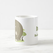 アイボリーは私のマグカップのためだけだ コーヒーマグカップ (中央)