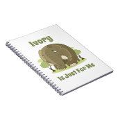 アイボリーはJust For Meスパイラルフォトノートブック ノートブック (右側)