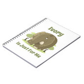 アイボリーはJust For Meスパイラルフォトノートブック ノートブック (左側)