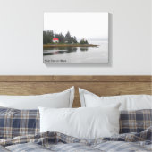 アイボリーアイランドライトステーション キャンバスプリント (インサイチュ (寝室))